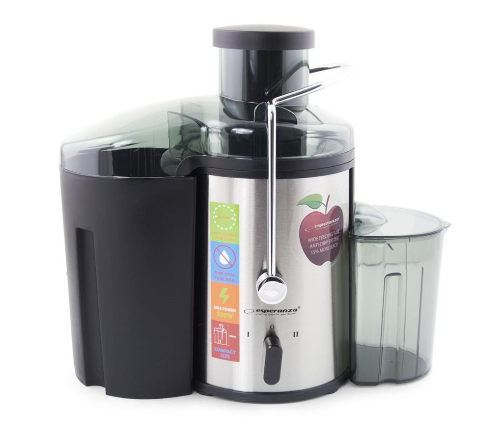 Storcator de fructe 2 viteze, putere 500W, Esperanza Carrot - imagine 6